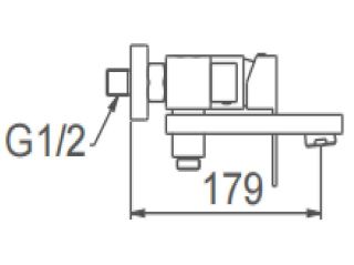 Смеситель для ванны Splenka S224.30.05 сатин